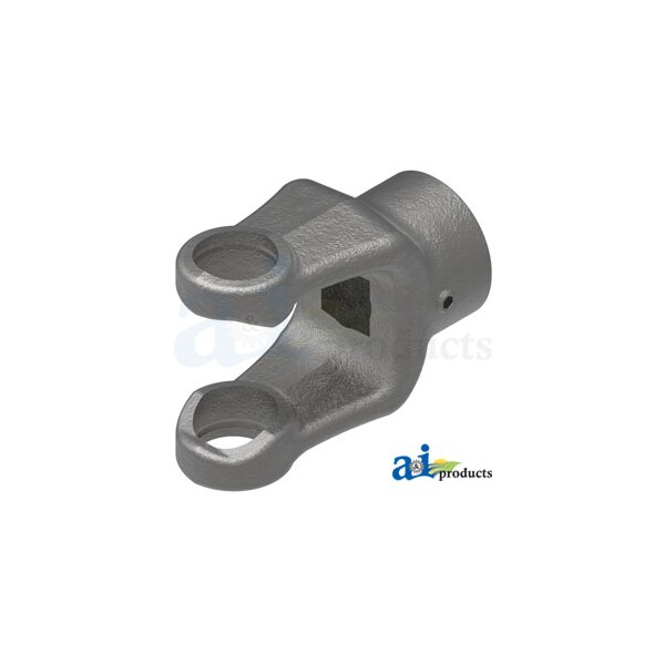 Square Bore Implement Yoke (w/ Set Screw) 4" x4" x5"